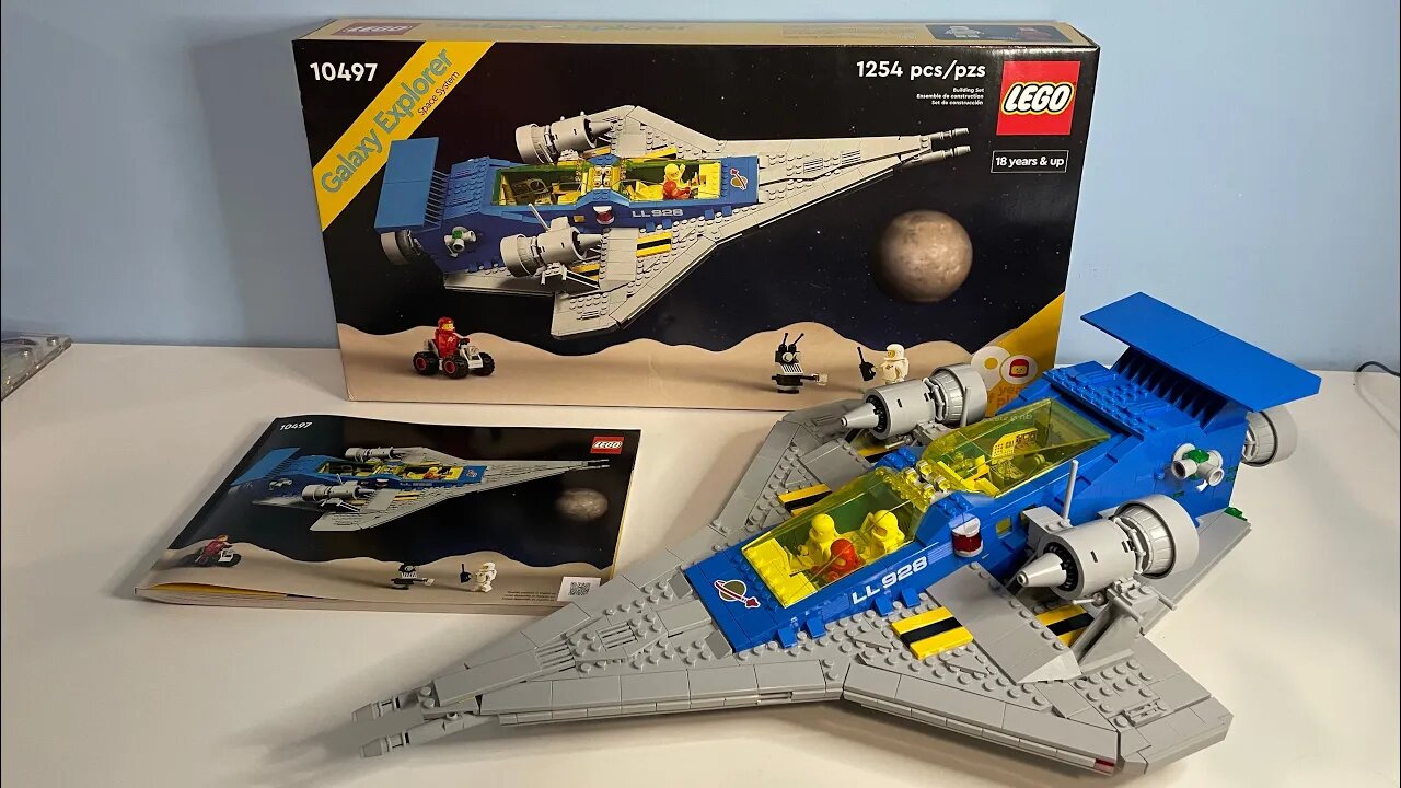 LEGO Icons Galaxy Explorer Review - The BEST??