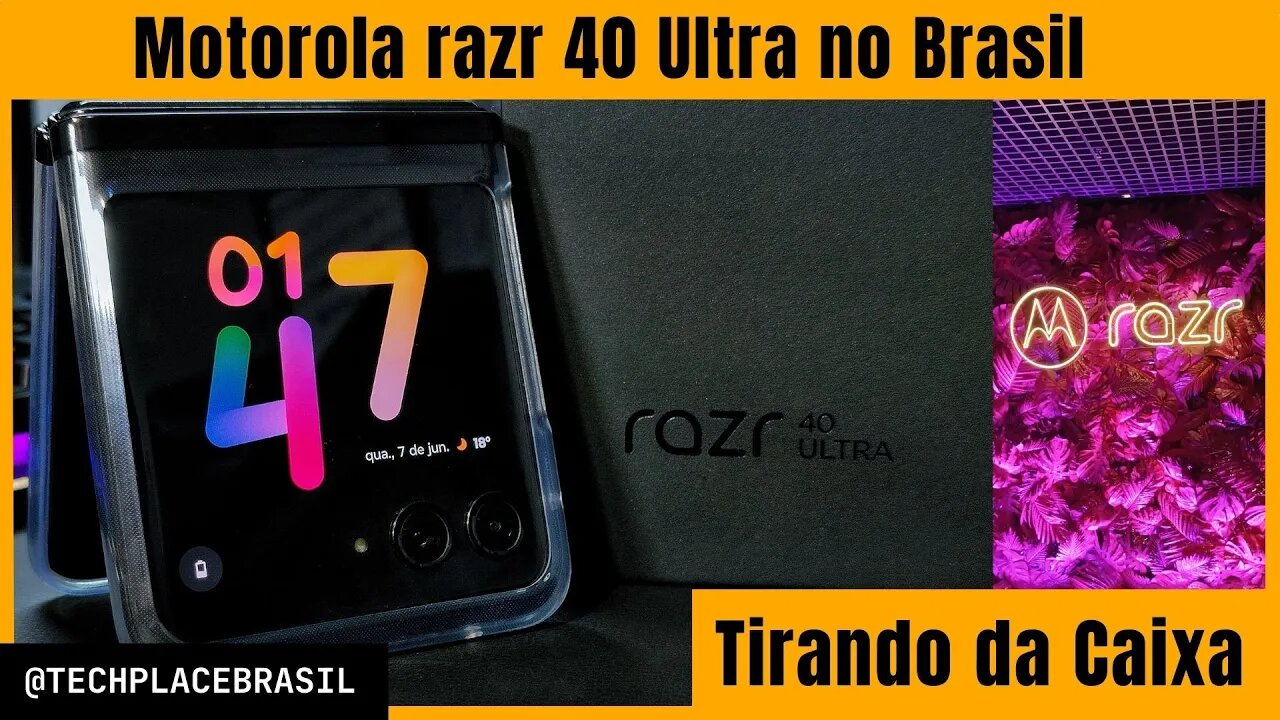 razr 40 Ultra no Brasil - Um dobrável com recursos diferenciados