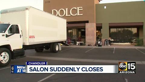 Owner closes Chandler salon, informs employees via text