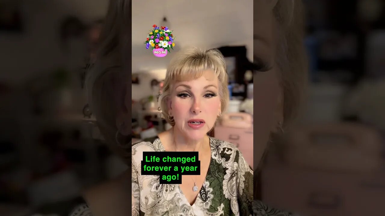 How life has changed in a year!