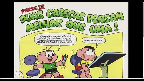 Cebolinha E Cascão Duas Cabeças Pensam Melhor Que Uma! Pt.03 [Pause o Vídeo Caso Não Consiga Ler]