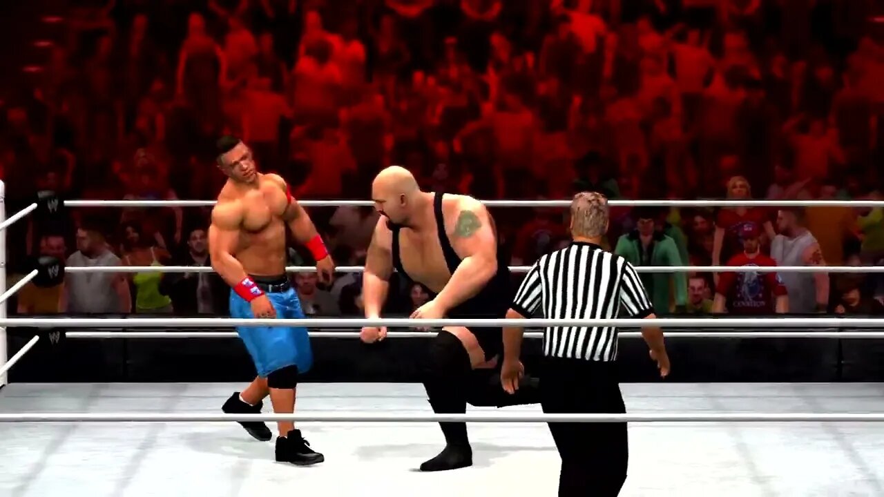 WWE '12 Gameplay John Cena vs Big Show