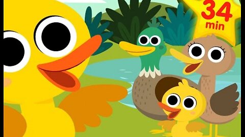Duck 🦆!Duck 🦆!Duck 🦆 quack quack kids song pet kids cartoon