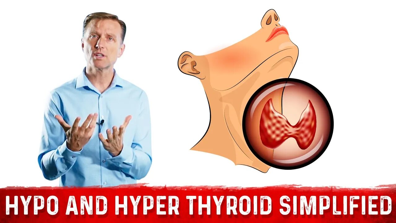 Hyperthyroid vs Hypothyroid Explained By Dr. Berg