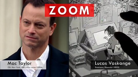 Amazing artwork shows what CSI would look like in 2022 - CSI: New York | Lucas Vaskange | ZOOM