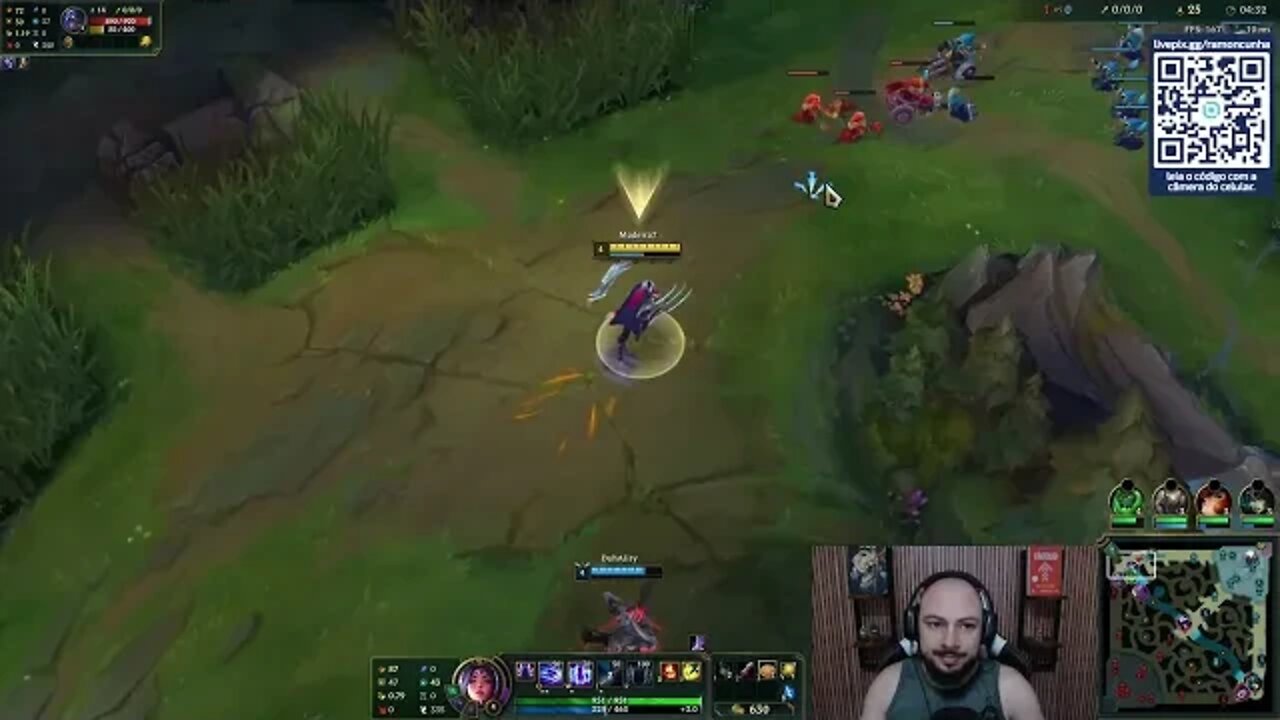 QUADRAKILL DO BONECAO - IRELIA VS SHEN