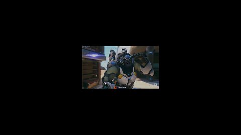 Crazy Monkey laughing #POTG with Winston in Overwatch