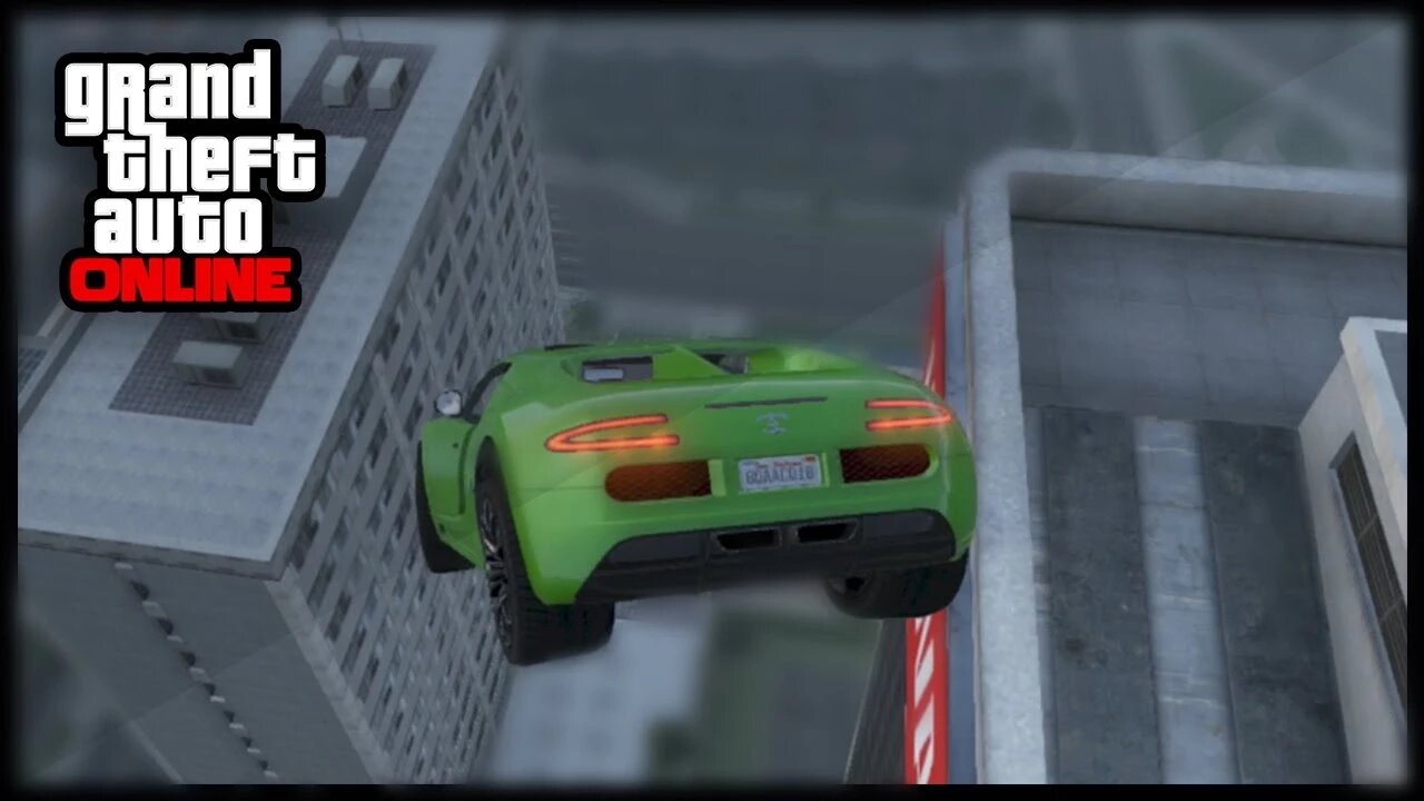 GTA 5 Funny Moments - The Greatest Jump Ever - Stunts On GTA 5 Online - (GTA V Online Stunts)