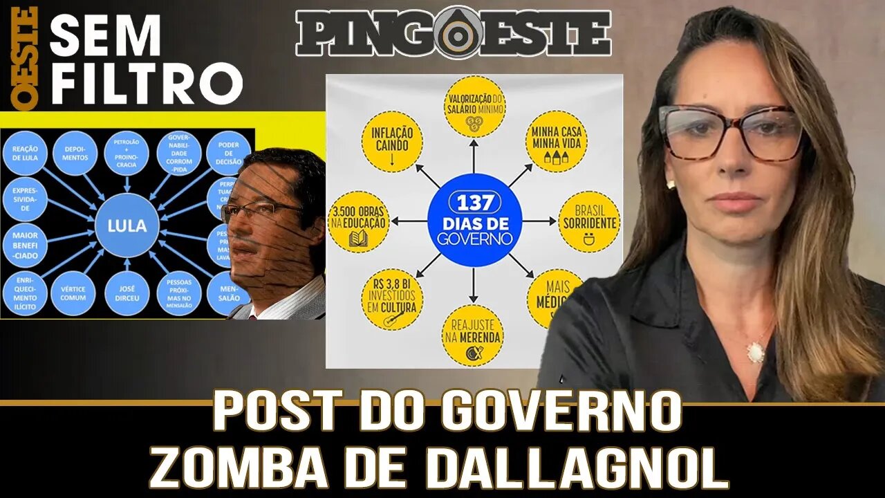 Propaganda do governo debocha de cassação [ANA PAULA HENKEL]