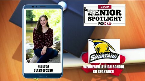 Webberville High School Senior Spotlight - Rebecca