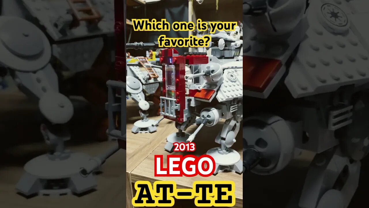 LEGO AT-TE Walkers #shorts #starwars #lego #clonewars #legocollection