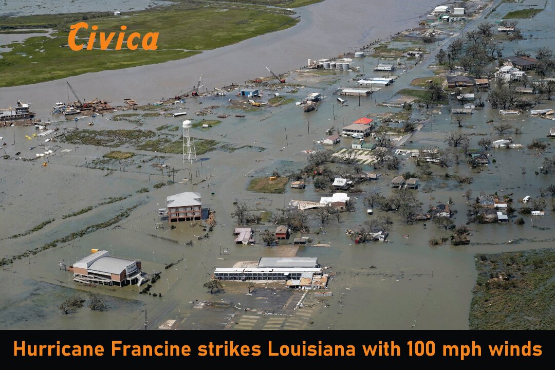 Hurricane Francine: Catastrophic Flooding and Devastation Hits Louisiana