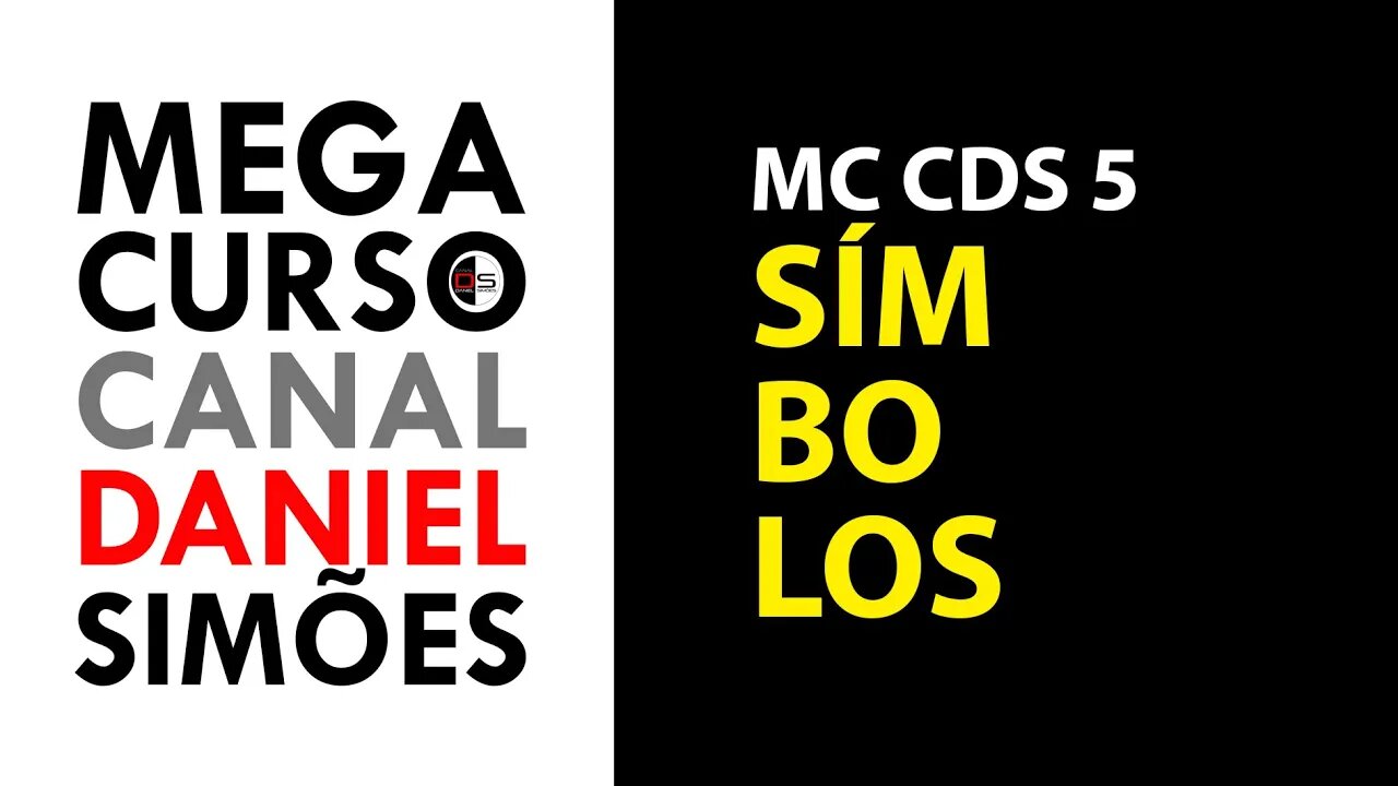 MC CDS 05 : Simbologia