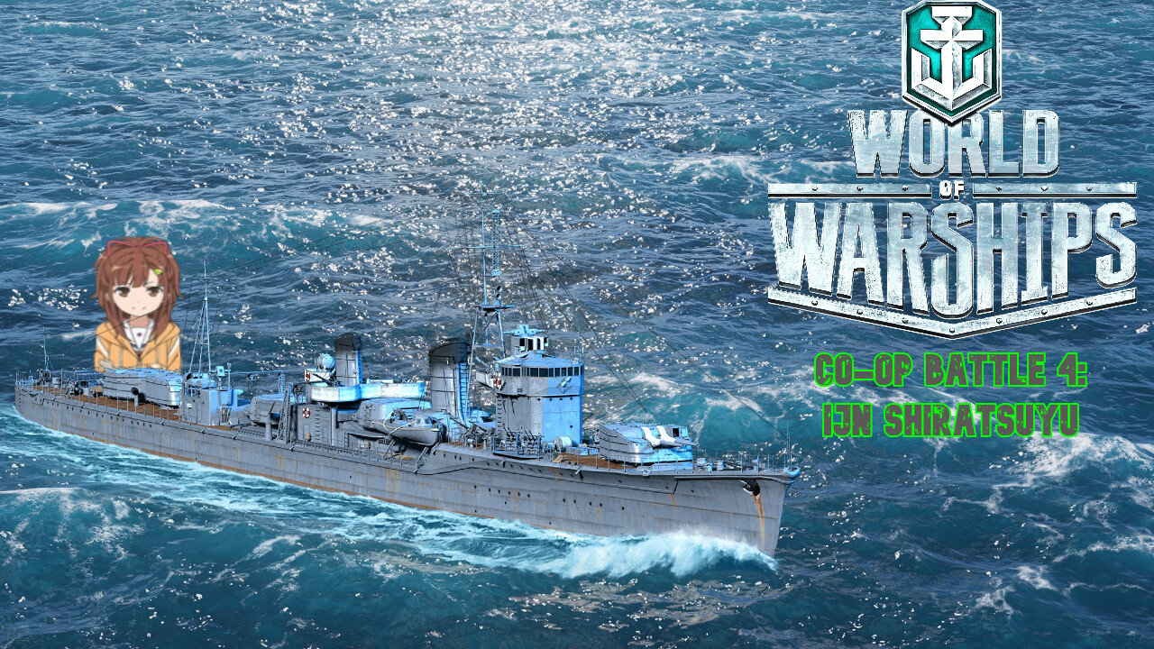 World of Warships Co-op battle 4: IJN Shiratsuyu