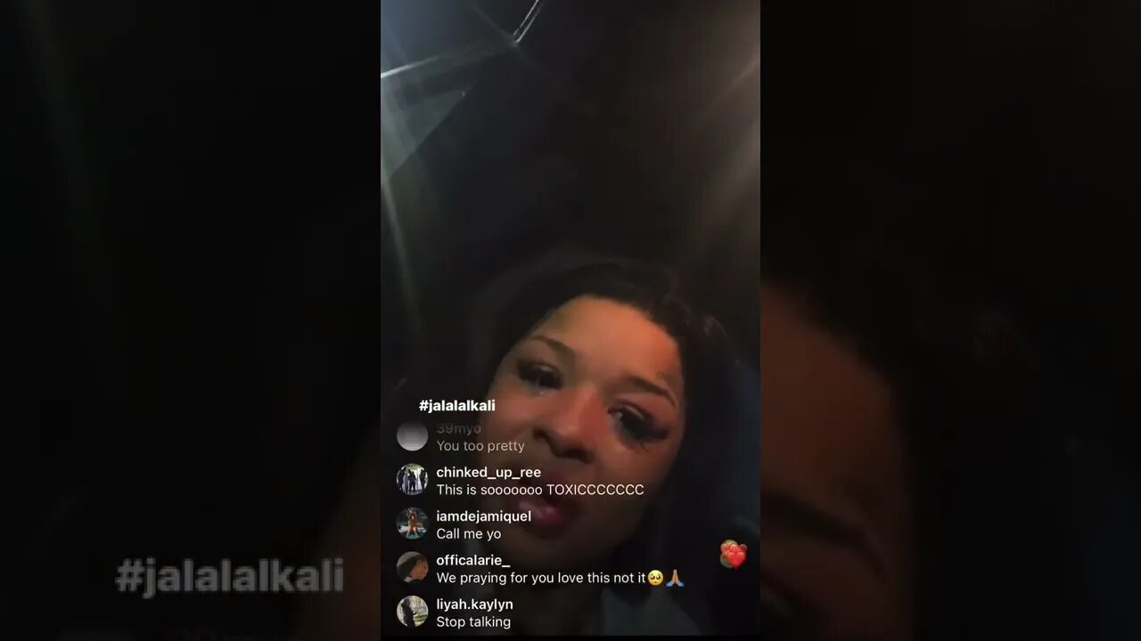 #ChriseanRock says #blueface put his hands on her