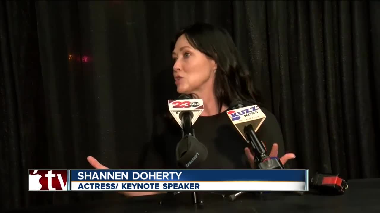 Shannen Doherty speaks at Bakersfield Womens Conference