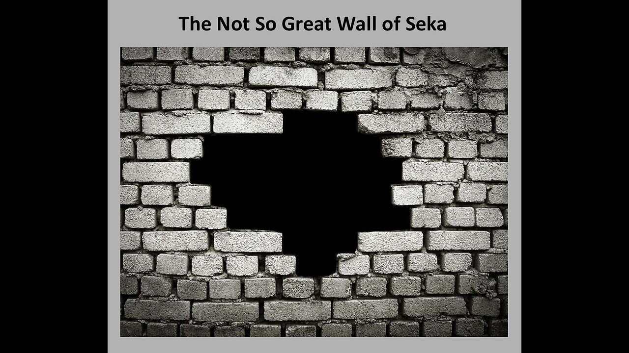 The Not so Great Wall...