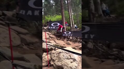 UCI mountain bike speed reduction race error