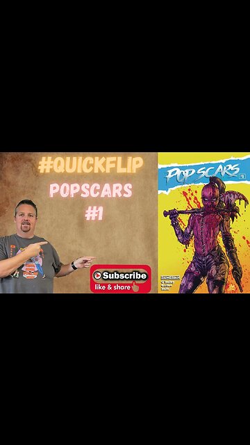 Popscars #1 Sumerian #QuickFlip Comic Book Review Pat O'Malley,Santi Guillen #shorts