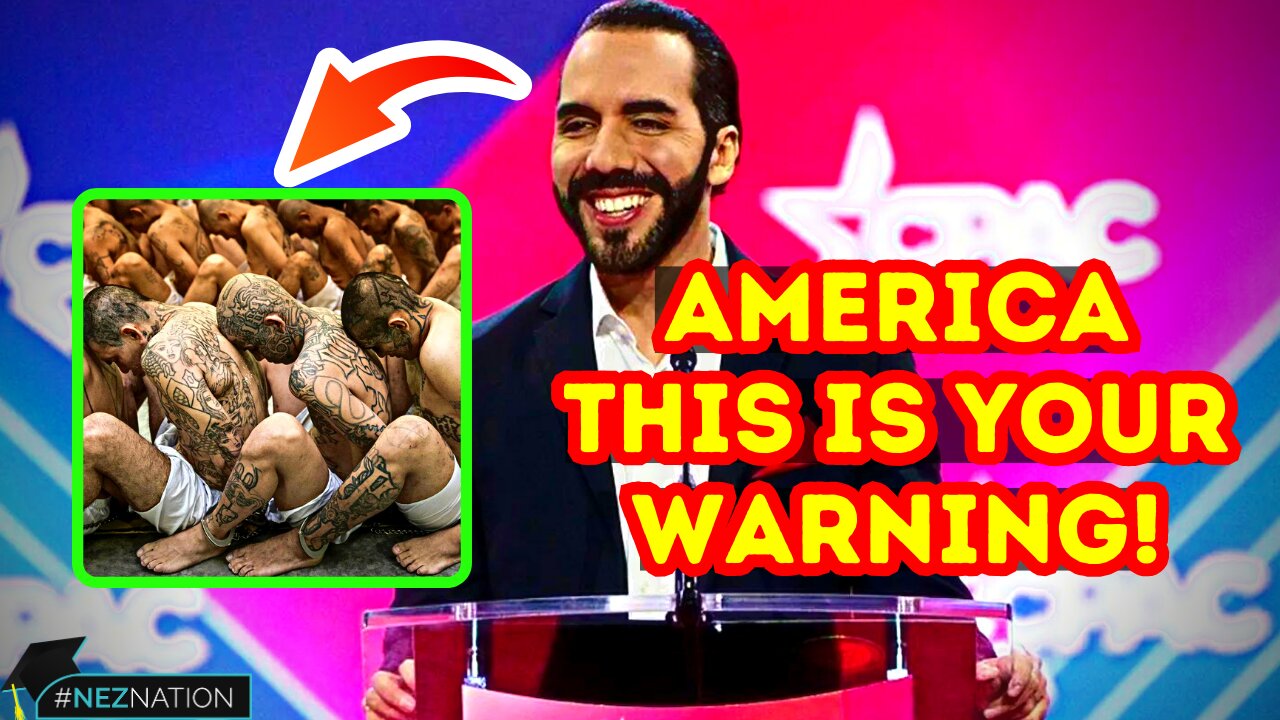 POWERFUL WARNING to America by El Salvador's President Nayib Bukele (MUST SEE)