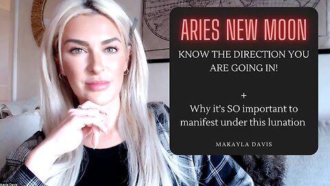 ARIES NEW MOON - March 21, 2023 - Where the hell are you going?!? + Manifesting Potentials