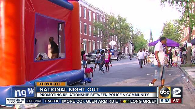 National Night Out promotes relationship between police, community on August 1