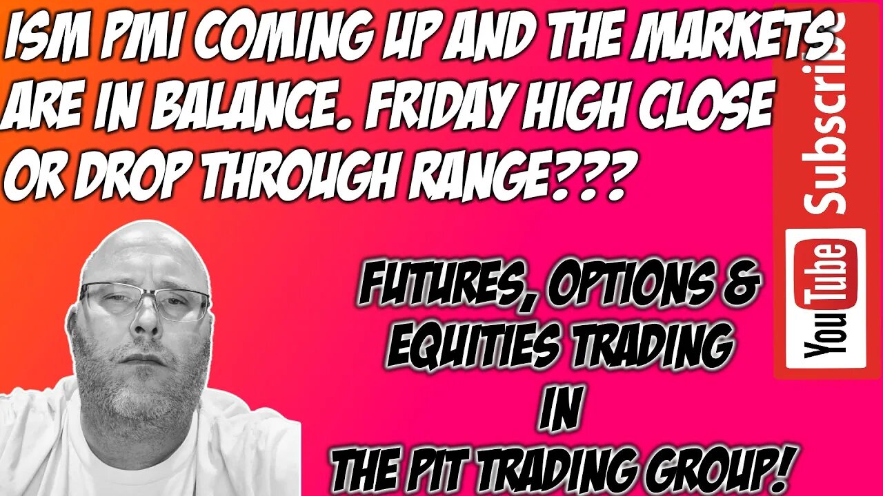 ES E-mini S&P500 & NQ NASDAQ 100 - RTH Futures Live Stream - The Pit Futures Trading