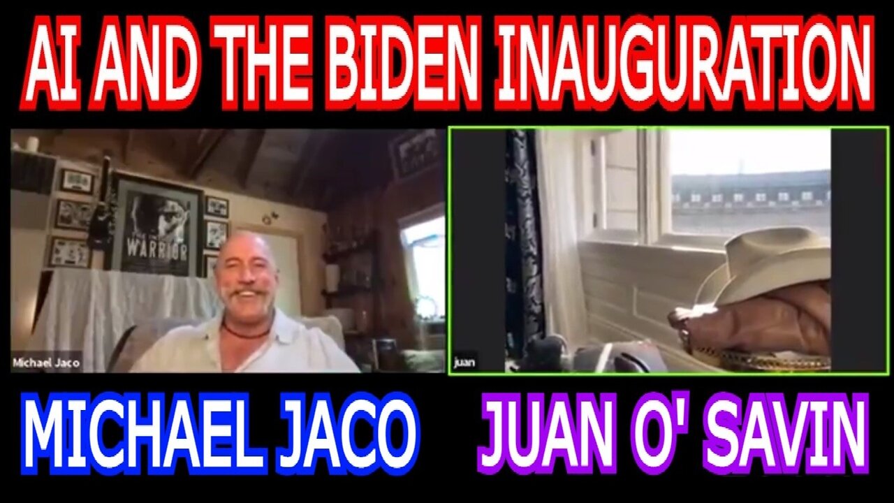 JUAN O' SAVIN REUPLOAD: AI AND THE BIDEN INAUGURATION