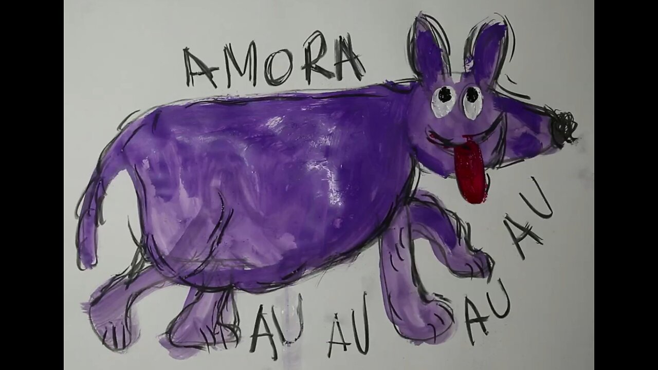 Vamos ver o Ganço desenhar a Amora