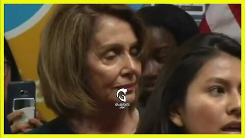 NANCY PELOSI ENDS EVENT IN COMPLETE PANIC AS SHE'S AMBUSHED BY ILLEGAL IMMIGRANTS