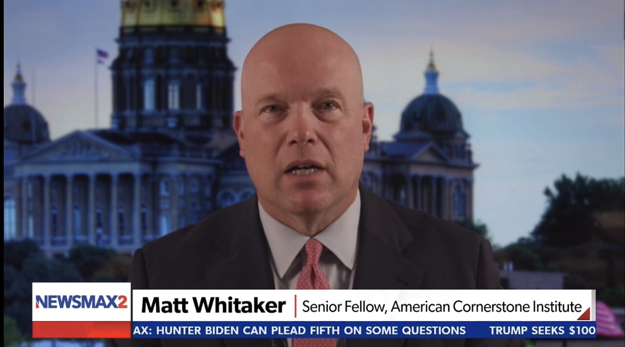 Matt Whitaker on Newsline- Newsmax2 02.28.2024