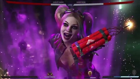 Injustice 2 Harley Quinn vs Scarecrow