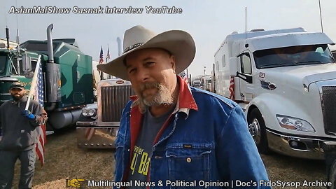 Peoples Convoy Interview With Trucker Sasnak