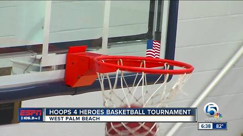 Third annual Hoops 4 Heroes basketball tournament