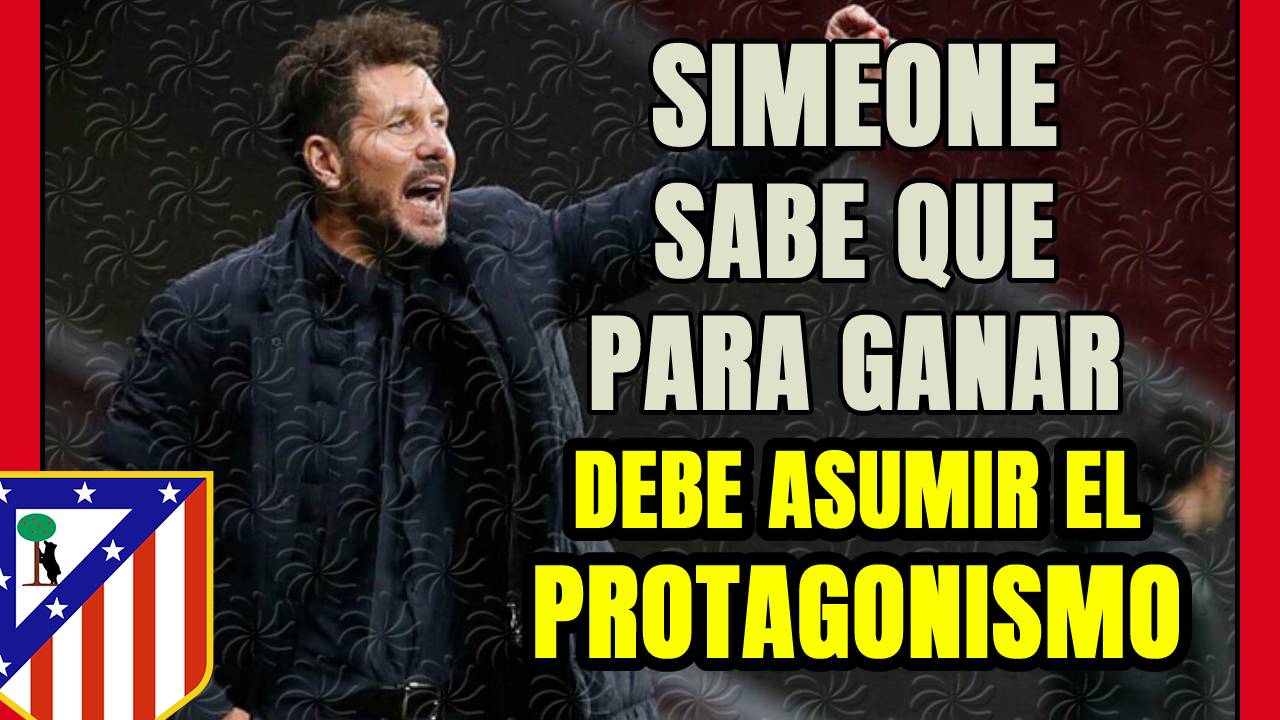 SIMEONE es la ESTRELLA del ATLÉTICO: su decisión tras caer en la COPA restó PRESIÓN a sus JUGADORES