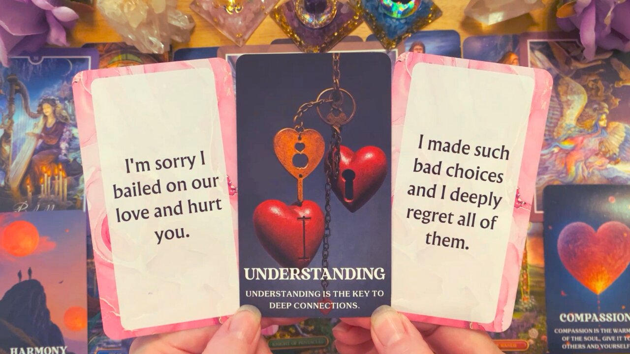 I'M SORRY FOR THE PAIN I CAUSED YOU 😔 I MADE SO MANY MISTAKES! 💔 COLLECTIVE (LOVE TAROT READING)