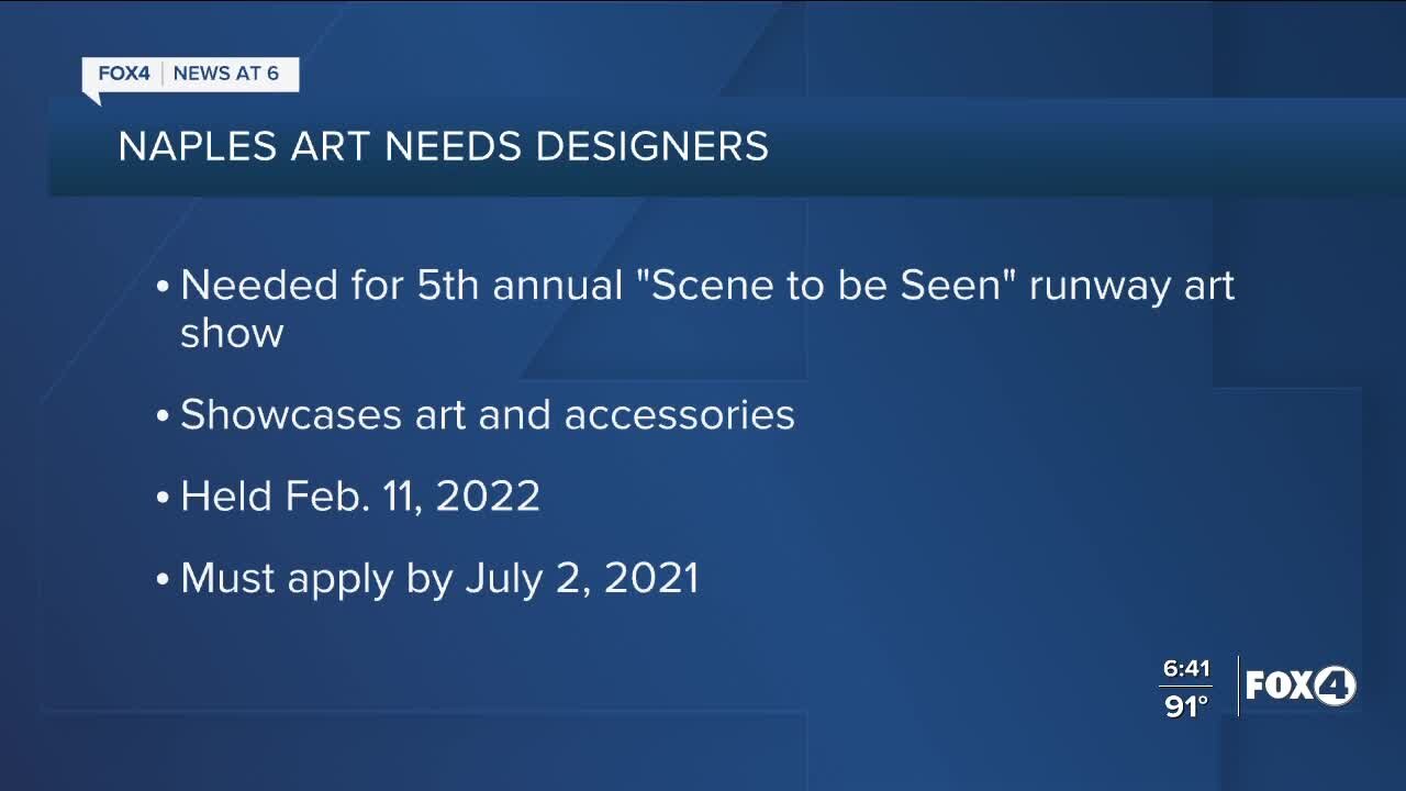 Call for artists and designers for Scene to Be Seen Runway Art Show