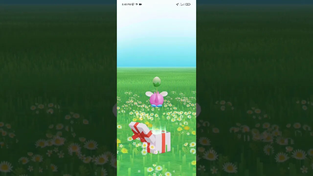 Pikmin Bloom-Pink Pikmin With Sticker