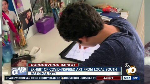 Exhibit of COVID-inspired art from local youth