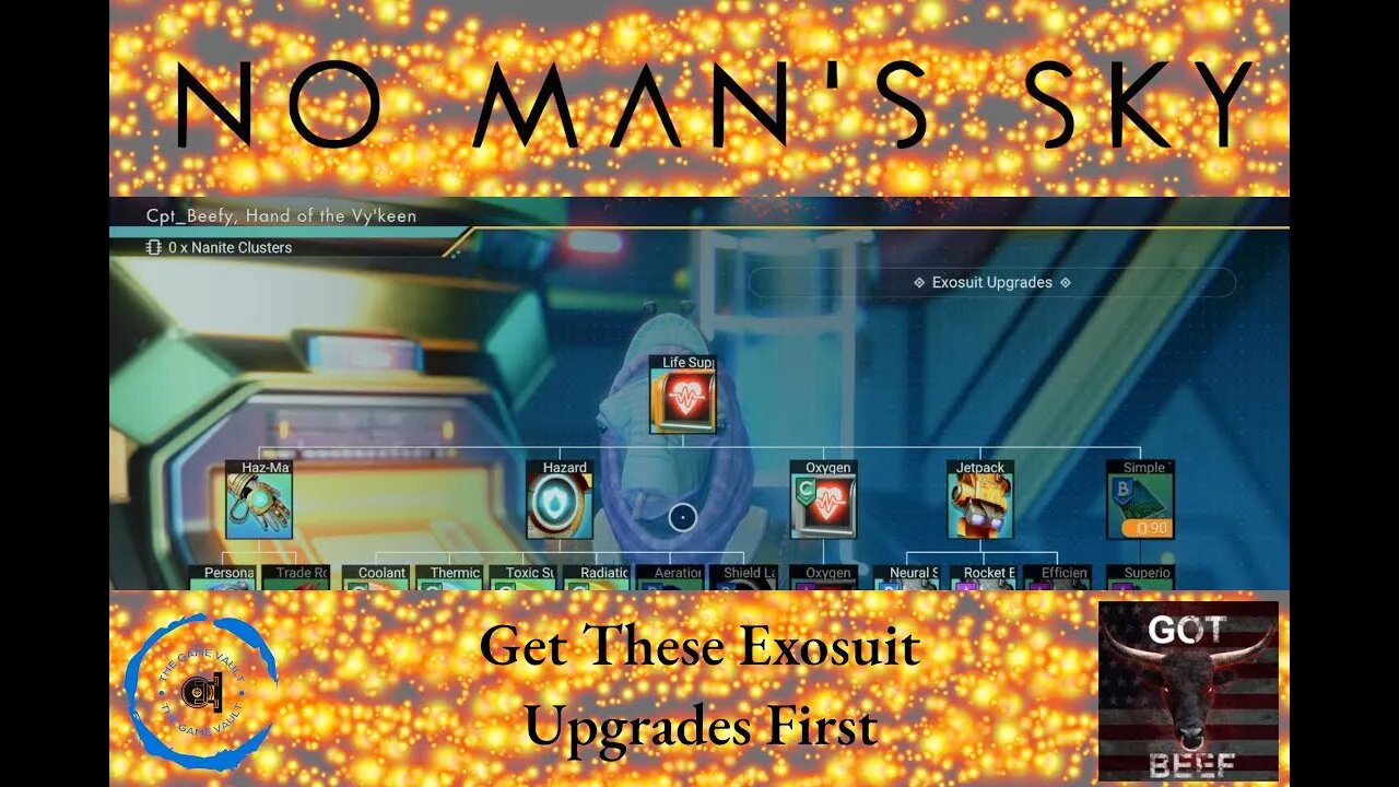 No Man's Sky - Get These Exosuit Upgrades First