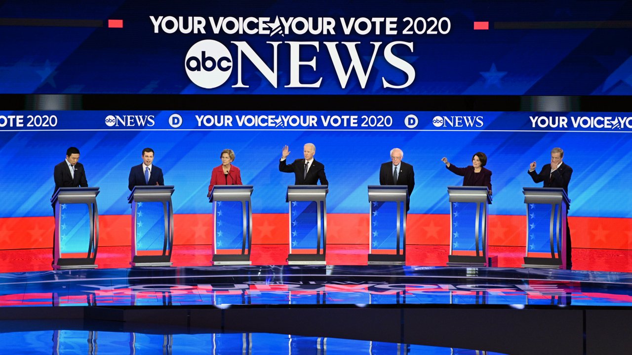 Democratic Candidates Debate Ahead Of New Hampshire Primary