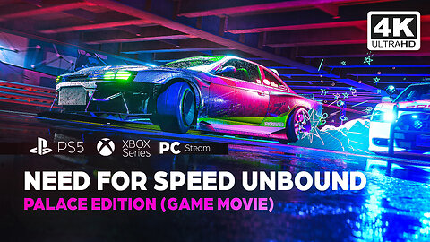 Need For Speed Unbound Palace Edition (GAME MOVIE) PS5✔️4K 🎵ᵁᴴᴰ 60ᶠᵖˢ