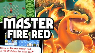 Pokemon Master Fire Red - Insanity Hardcore GBA ROM Hack with all 151 Pokémon, catch Mewtwo and Mew