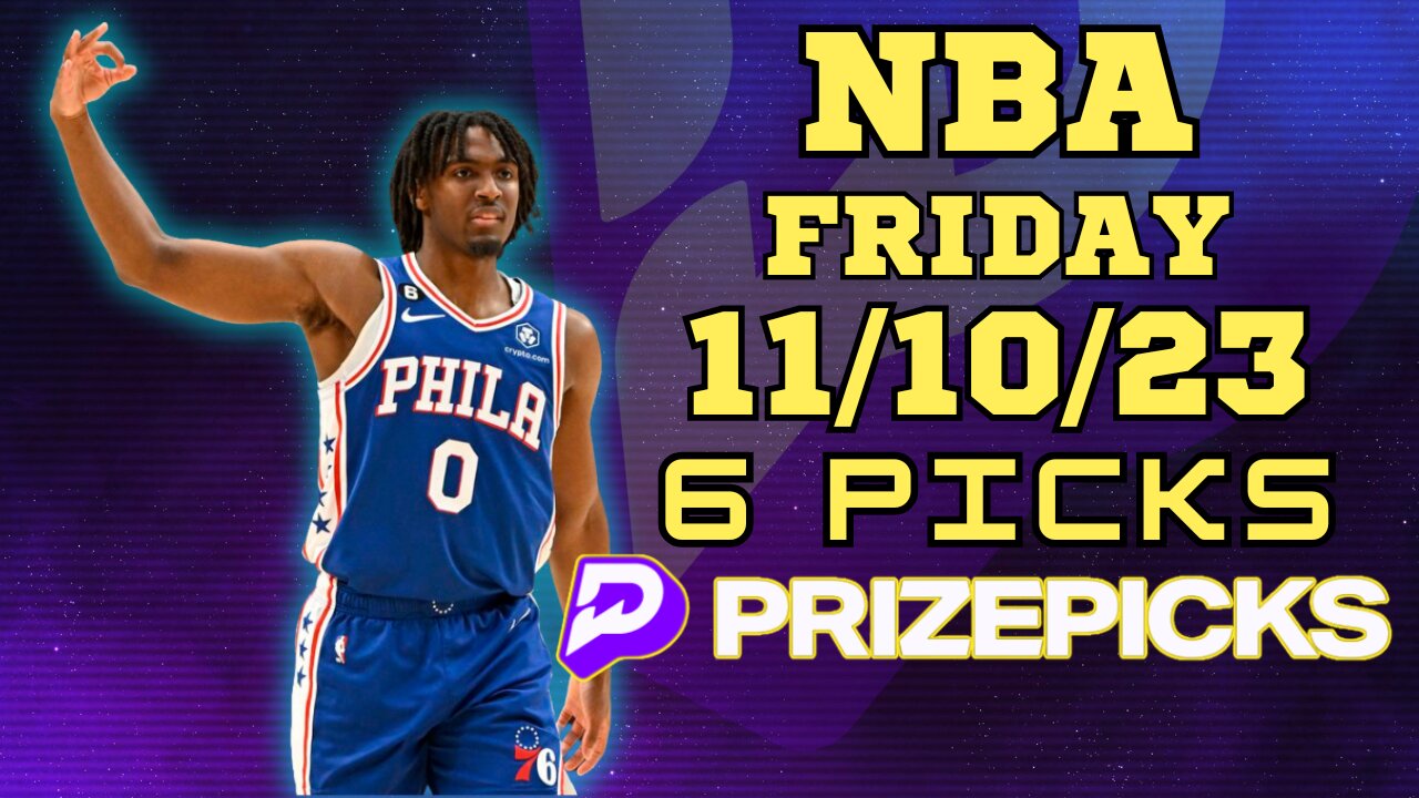 #PRIZEPICKS | BEST PICKS FOR #NBA FLEX FRIDAY | 11/10/2023 | TODAY | #BESTBETS | #BASKETBALL