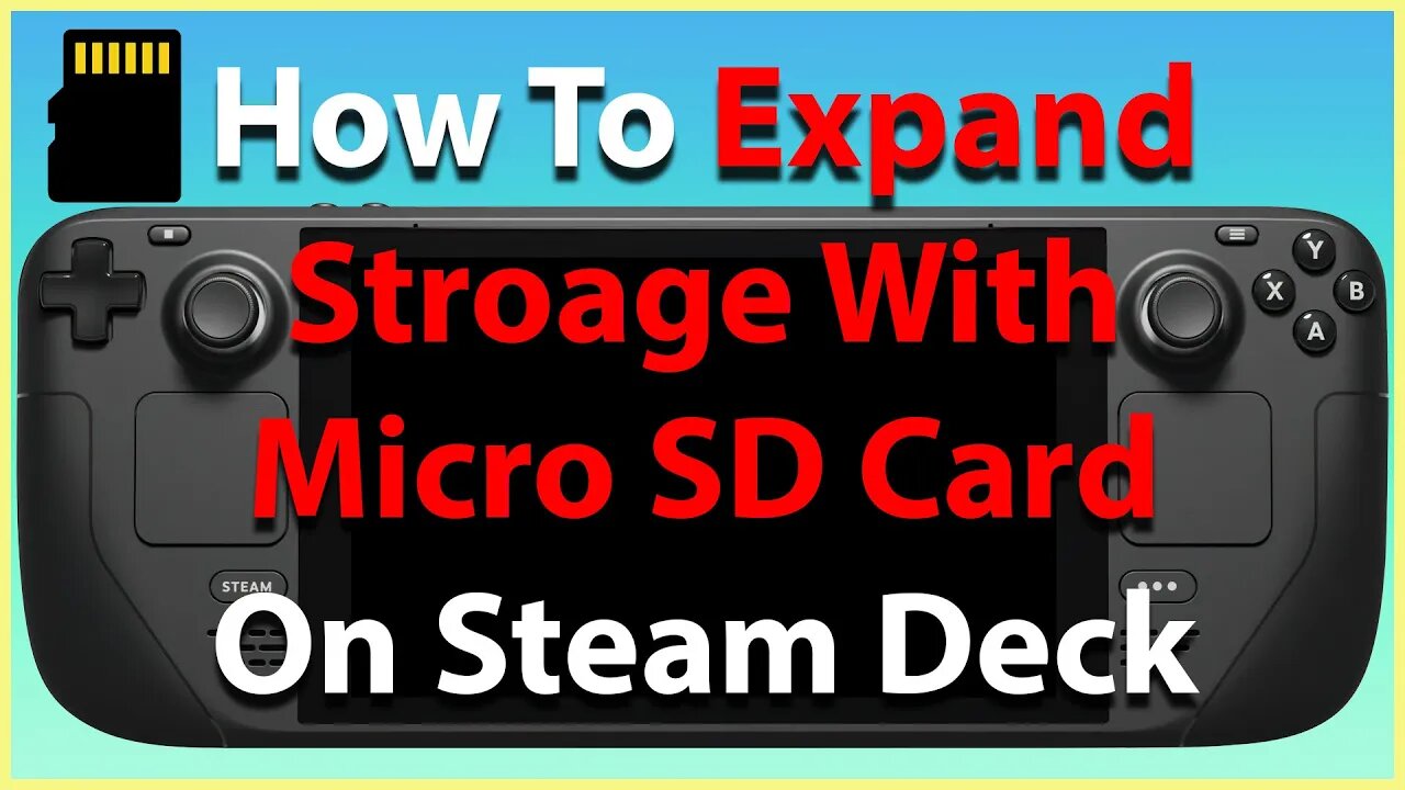 How To Install & Format A Micro SD Card In The Steam Deck