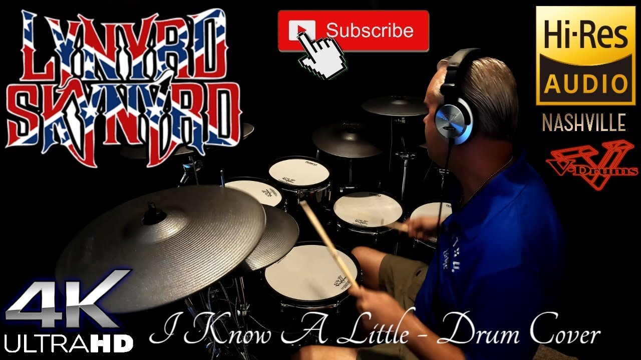 Lynyrd Skynyrd - I Know A Little - Drum Cover