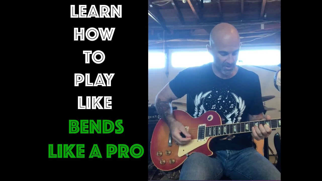 How To Play Different Types Of Bends On Guitar - Beginner's Lesson