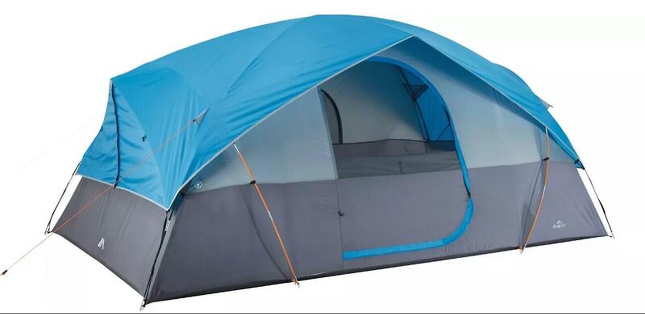 Quest Switchback 8-Person Cross Vent Dome Tent