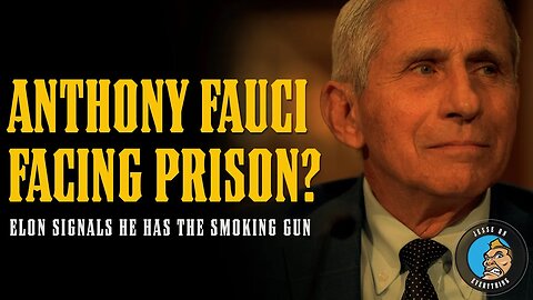 BREAKING!! Anthony Fauci FACING PRISON?? Elon Musk Signals he has EVIDENCE to PROSECUTE