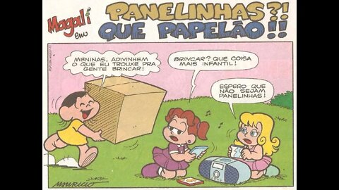 Magali em-Panelinhas?! Que papelão!! | Gibis do Rapha 2